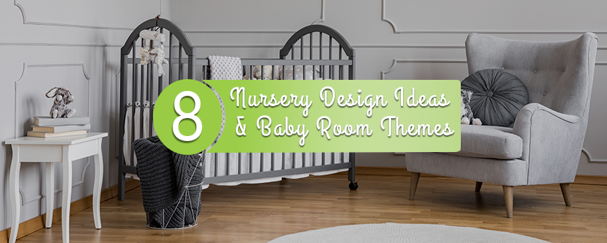 8 Mga Ideya sa Disenyo ng Nursery at Header ng Mga Tema ng Baby Room