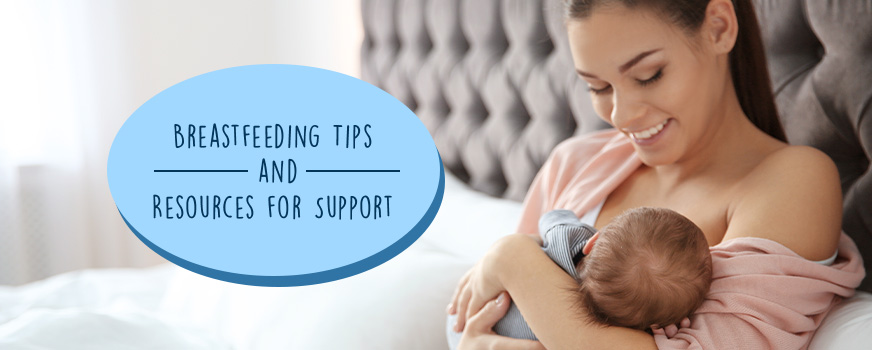 Breastfeeding Tips and Resources for Support Header