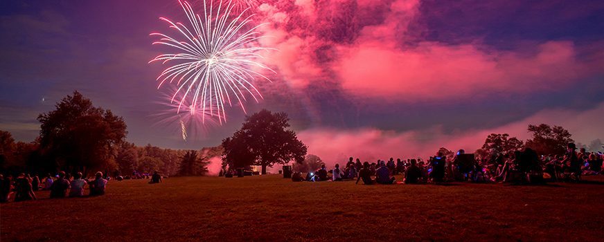 Fogos de artifício extravagantes para festa de revelação de gênero