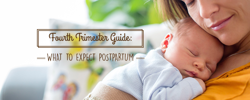 Fourth Trimester Guide What to Expect Postpartum Header