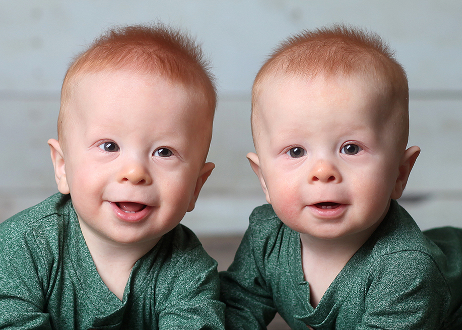 Red Rock Fertility Center babies of the month, Sawyer & Miles