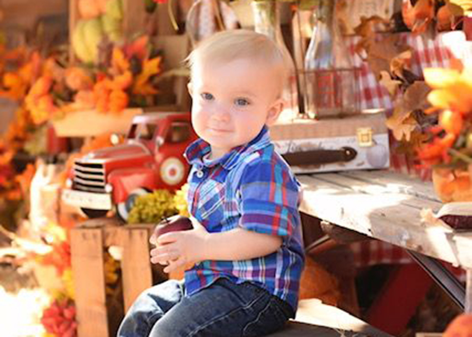 Red Rock's November 2020 baby of the month, Bryce