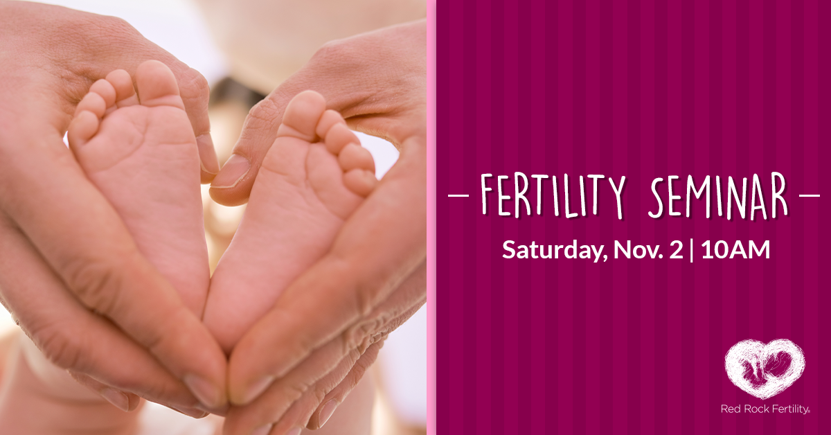 November 2 fertility seminar at Red Rock Fertility Center