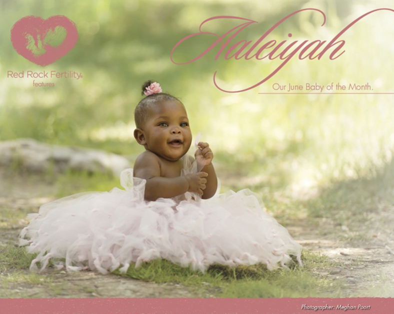 June baby of the month, Aaleiyah