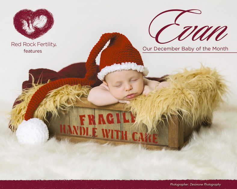 December baby of the month, Evan