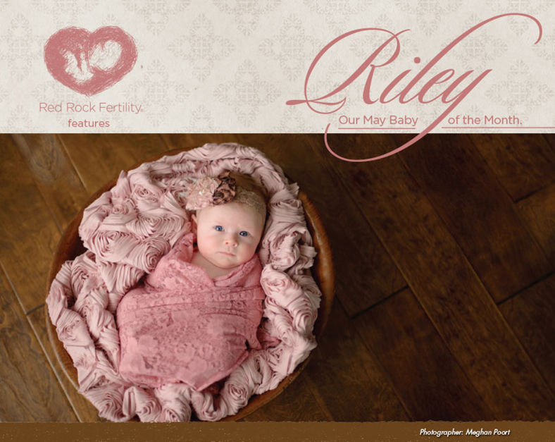 May baby of the month, Riley